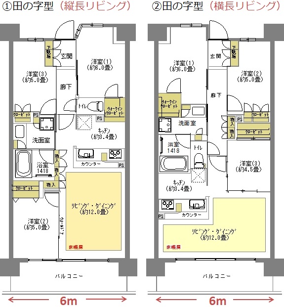 住みやすい間取り 居住性重視のマンションを上手に選ぶ方法