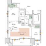50㎡台の2LDKで、家族3人が快適に暮らせるか